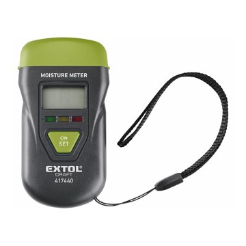 Extol - Higrometar sa LCD displejem 4xLR44