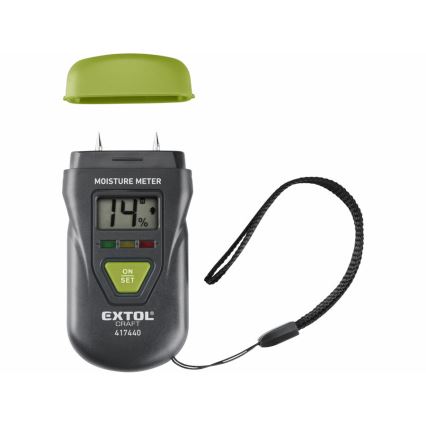 Extol - Higrometar sa LCD displejem 4xLR44
