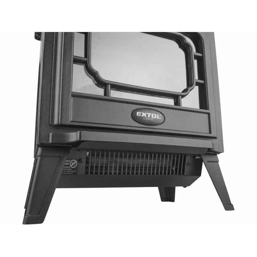 Extol - LED električni kamin sa grejanjem LED/1800W/230V 40,6x35,5 cm