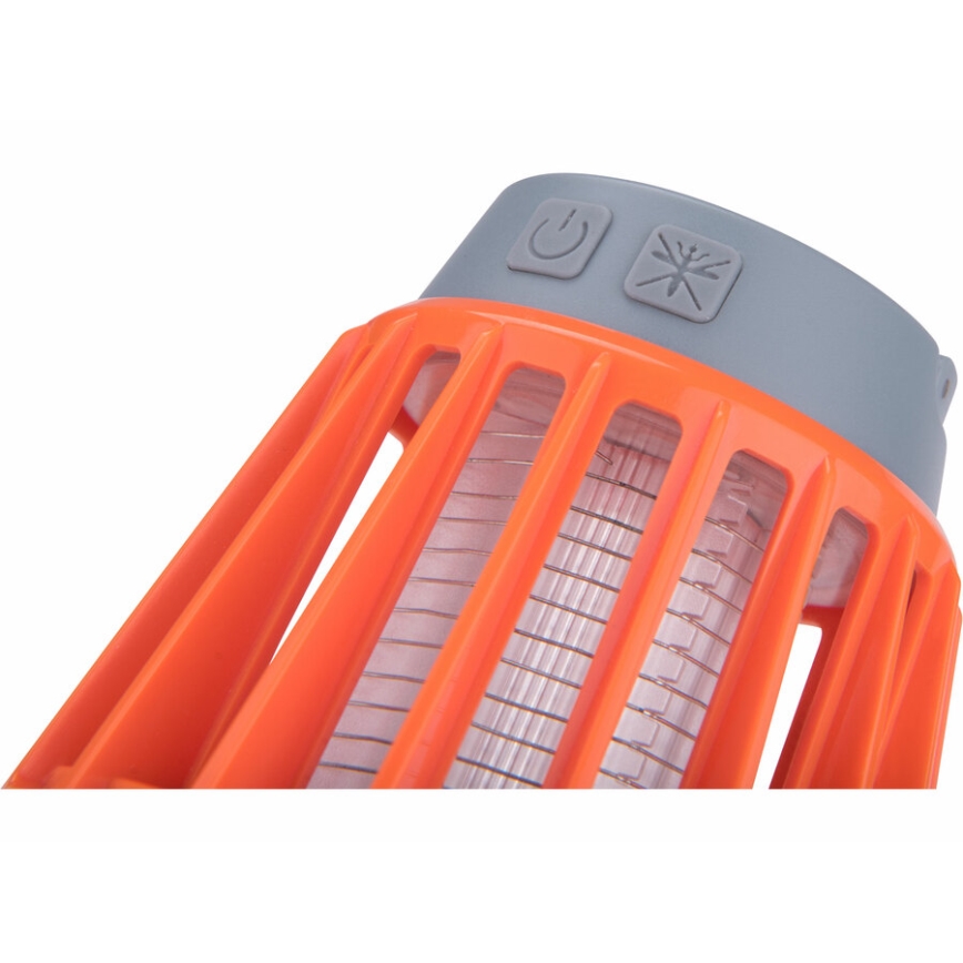Extol - LED Prenosiva lampa sa lapačem insekata LED/3W/2000 mAh/3,7V IPX6