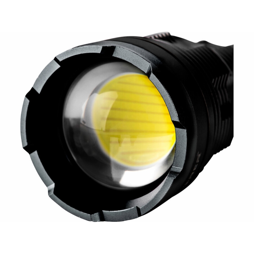 Extol - LED prigušiva punjiva baterijska lampa sa powerbankom LED/60W/10000 mAh 8000 lm IPX4 crna