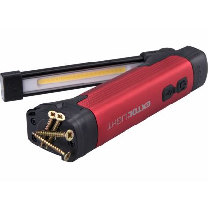 Extol - LED prigušiva punjiva radna svetiljka LED/3,7V 2600 mAh IPX4