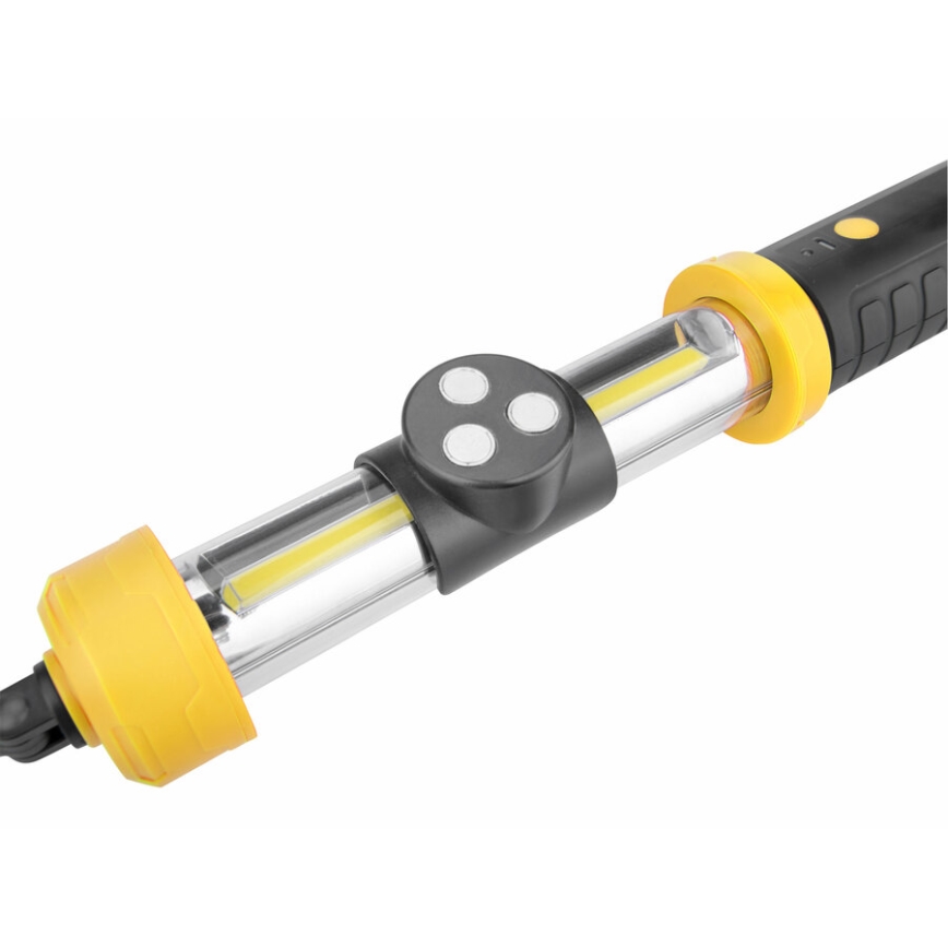 Extol - LED Punjiva prenosna lampa LED/2000 mAh/3,6V crna/žuta