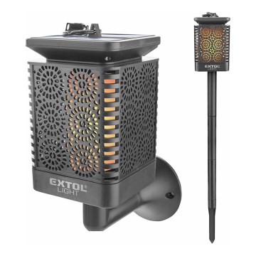 Extol - LED solarno svetlo 4u1 LED/600 mAh/1,2V IP44