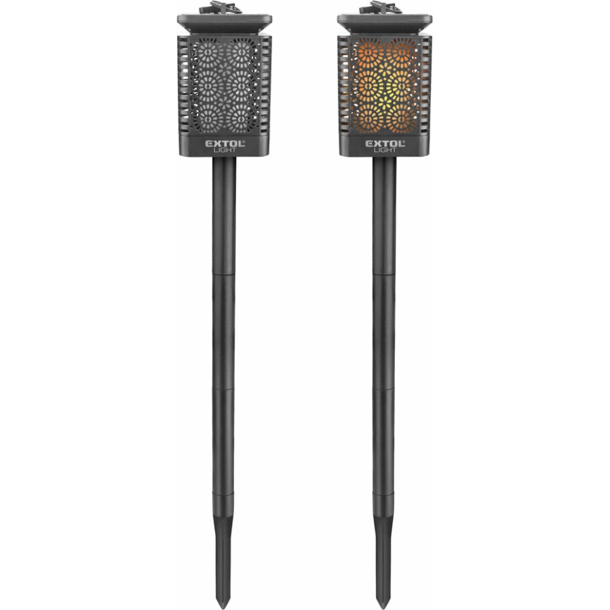 Extol - LED solarno svetlo 4u1 LED/600 mAh/1,2V IP44