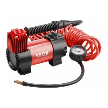Extol Premium - auto kompresor 12V sa torbom i kompletnim priborom