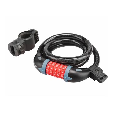 Extol Premium - Brava za bicikl sa sajlom 12x1200 mm i četvorocifrenim kodom