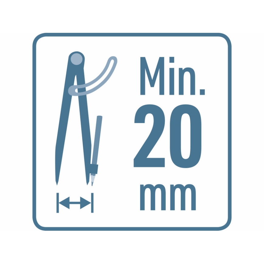 Extol Premium - kružidlo za označavanje/sa vrhom 0-280 mm