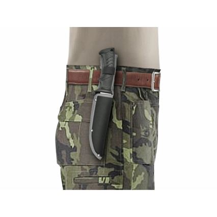 Extol Premium - Lovački nož, crna/nerđajući čelik, 14,5 cm