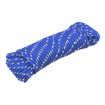 Extol Premium - polipropilenska pletena špaga 4mm x 20m plava