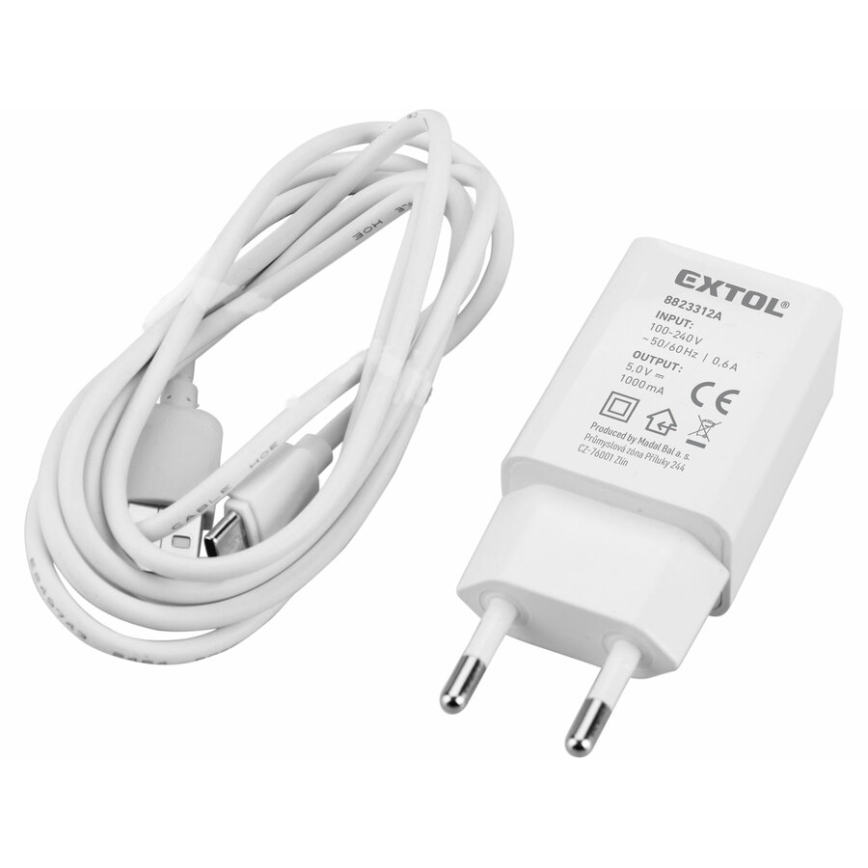 Extol Premium - samonivelirajući linijski križni laser 5V/5200 mAh IP54