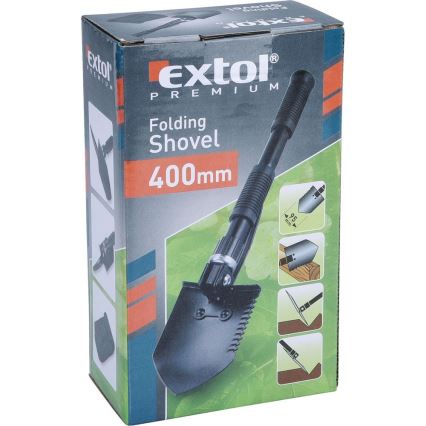 Extol Premium - Sklopiva lopatica sa motikom 40 cm