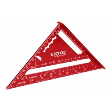 Extol Premium - Višenamenski tesarski/stolarski kutnik 180 mm
