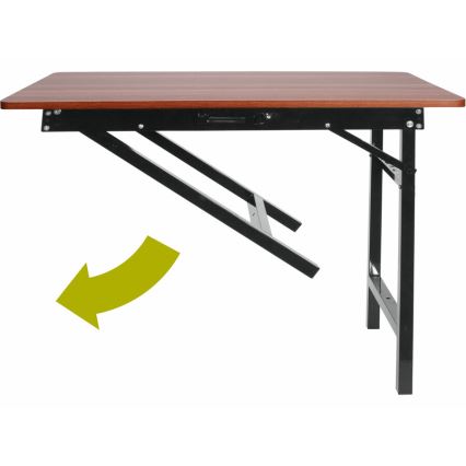 Extol - Sklopivi radni sto 100x60 cm braon/crna