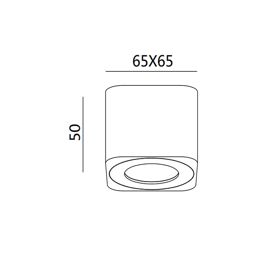 Fabas 3429-71-102 - LED spot svetiljka PALMI LED/6W/230V