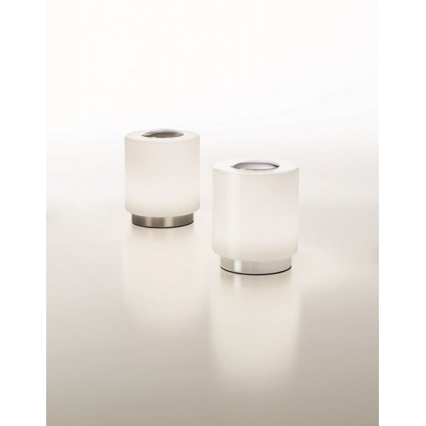 Fabas Luce 3257-30-138 - LED dodirna prigušiva stona lampa SIMI LED/8W/230V srebrna