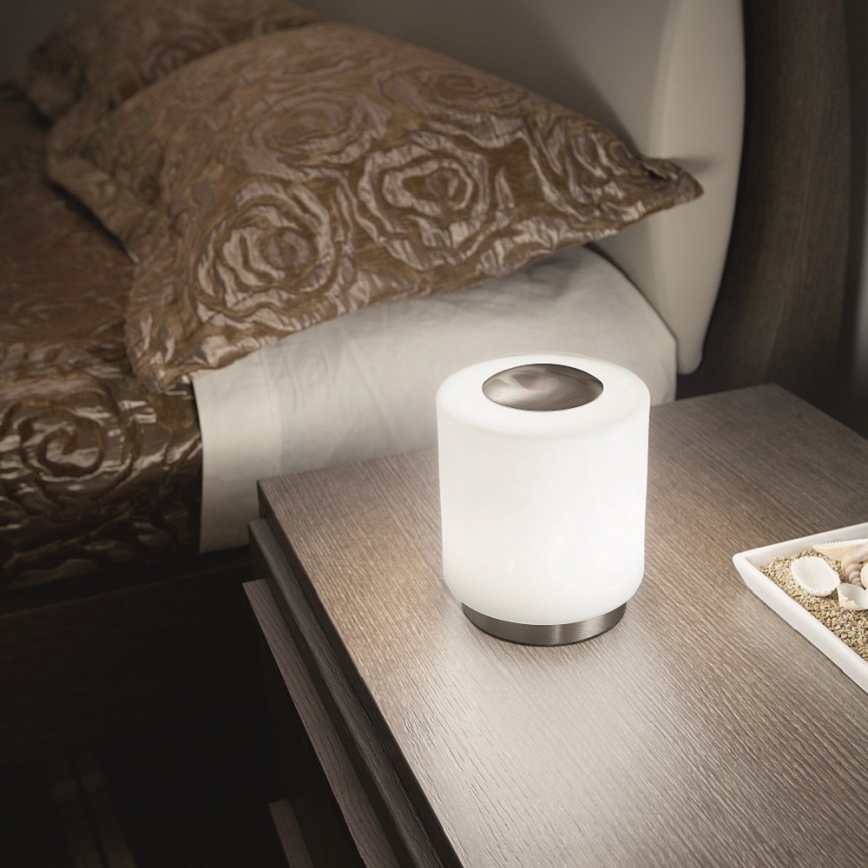 Fabas Luce 3257-30-178 - LED prigušiva stona lampa SIMI LED/8W/230V mat hrom