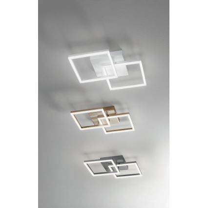 Fabas Luce 3394-29-282 - LED prigušiva stropna svetiljka BARD LED/39W/230V 4000K antracit