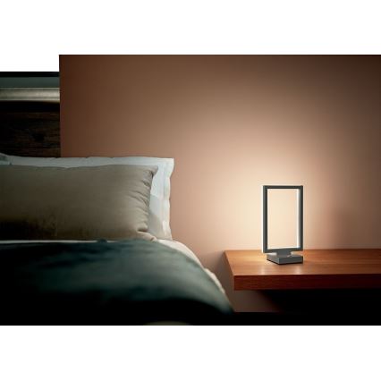 Fabas Luce 3394-30-282 - LED prigušiva stona lampa BARD LED/15W/230V antracit