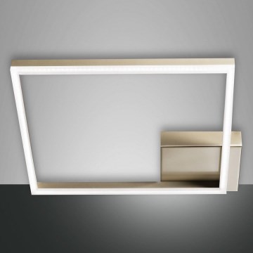 Fabas Luce 3394-61-225 - LED prigušiva plafonska svetiljka BARD LED/39W/230V 3000K zlatna