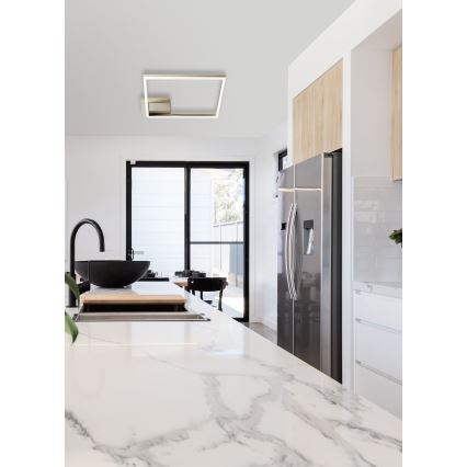 Fabas Luce 3394-61-225 - LED prigušiva plafonska svetiljka BARD LED/39W/230V 3000K zlatna