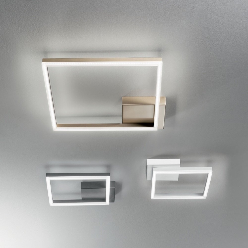 Fabas Luce 3394-62-102 - LED prigušiva stropna svetiljka BARD LED/39W/230V 4000K bela