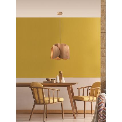 Fabas Luce 3672-40-132 - Viseći luster na sajli PEVERO 1xE27/40W/230V drvo