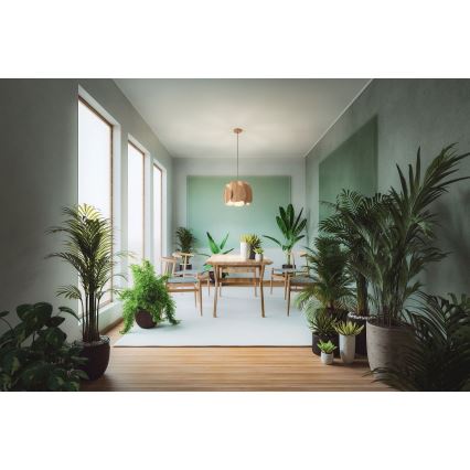 Fabas Luce 3672-40-132 - Viseći luster na sajli PEVERO 1xE27/40W/230V drvo