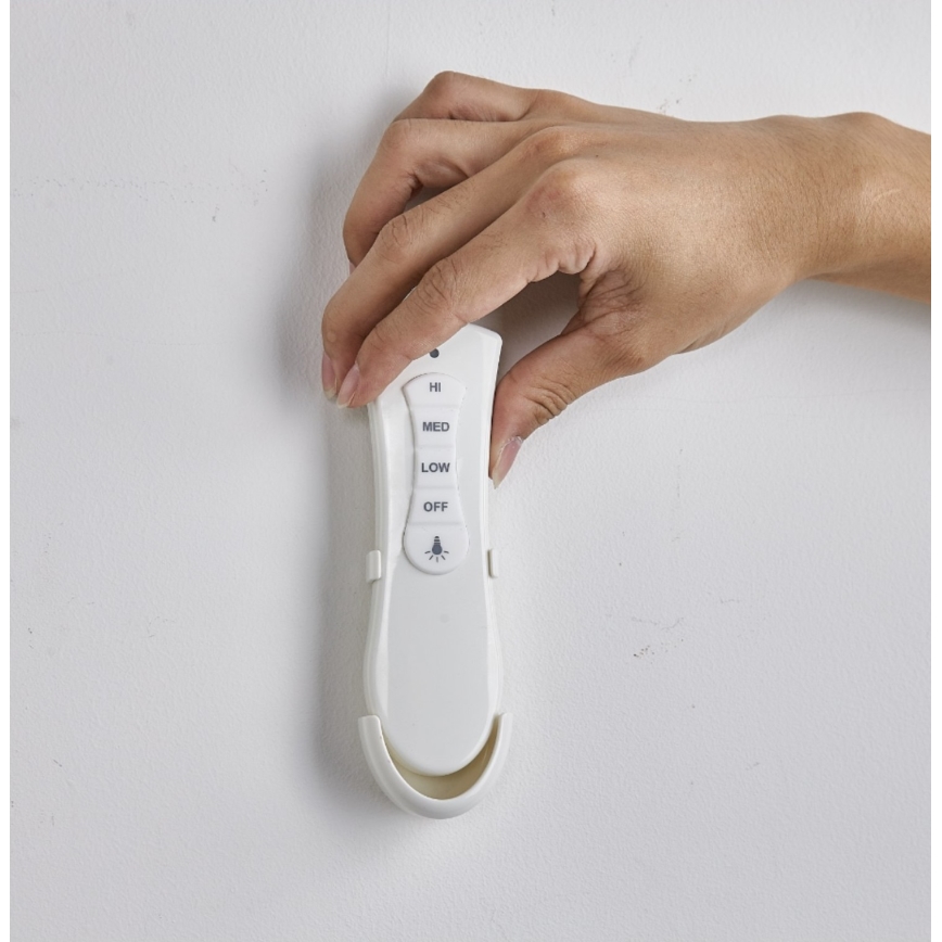 FANAWAY 212982 - Plafonski ventilator EVORA 2xE27/20W/230V sjajni hrom + daljinski upravljač