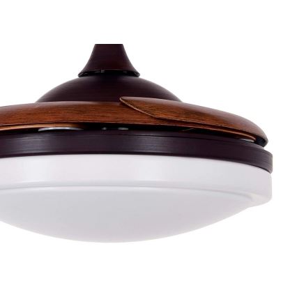 Lucci Air 512120 - Stropni ventilator FANAWAY EVORA 2xE27/15W/230V