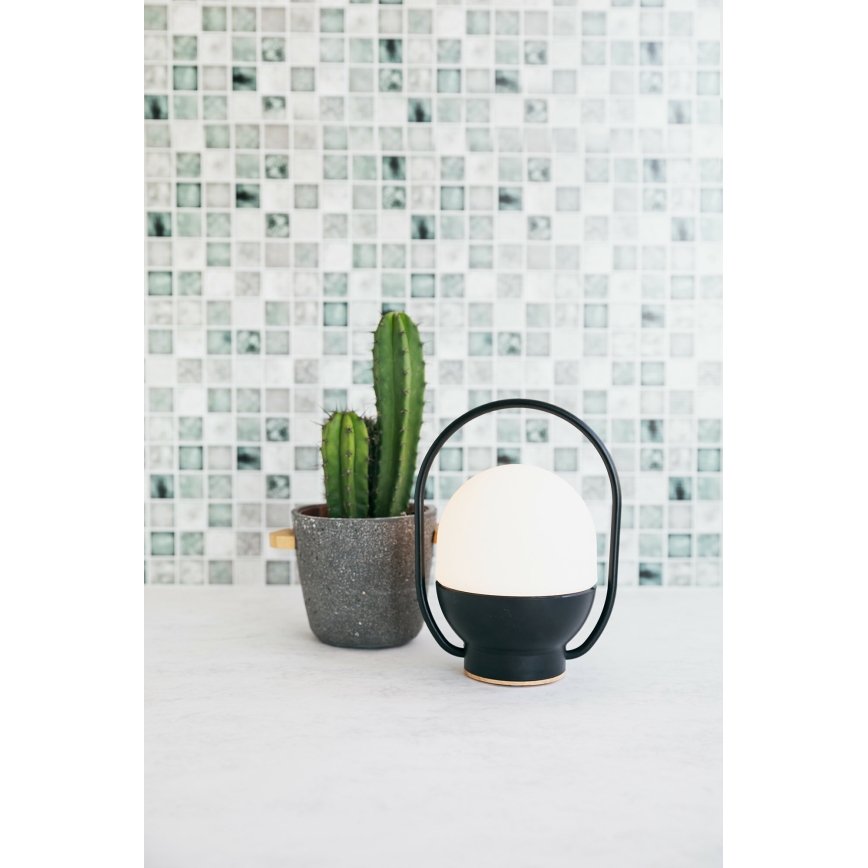 FARO 01016 - LED prigušiva stona lampa TAKE AWAY LED/1,5W/3,7V 2700K 2600 mAh crna