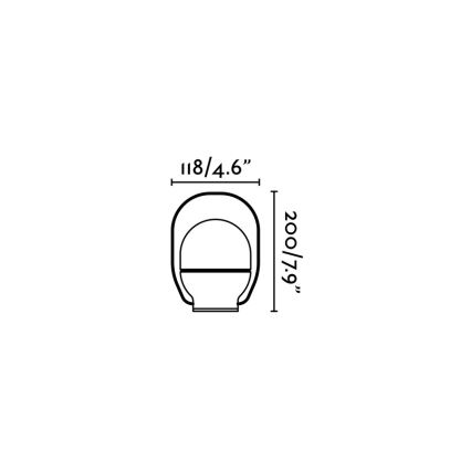 FARO 01016 - LED prigušiva stona lampa TAKE AWAY LED/1,5W/3,7V 2700K 2600 mAh crna