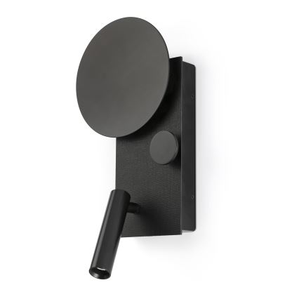 FARO 20058 - LED prigušiva zidna lampica KLEE LED/10W/230V + LED/3W desna