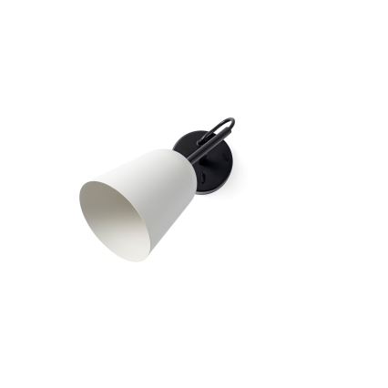 FARO 28258 - Zidna lampa STUDIO 1xE14/8W/230V bela/crna