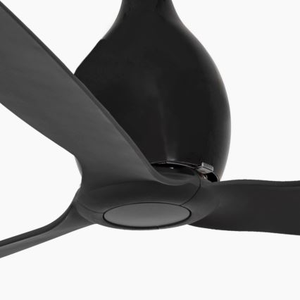 FARO 32030 - Plafonski ventilator MINI ETERFAN, crni, prečnik 128 cm + daljinski upravljač