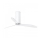 FARO 32034 - Plafonski ventilator TUBE FAN beo/proziran, prečnik 128 cm