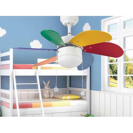 FARO 33179 - Plafonski ventilator PALAO 1xE14/40W/230V