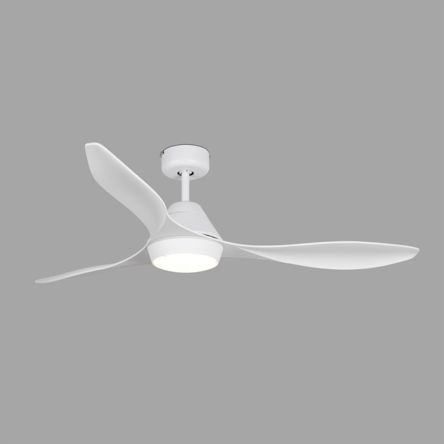 FARO 33346 - LED plafonski ventilator POLARIS LED/18W/230V, bela, prečnik 132 cm + daljinski upravljač