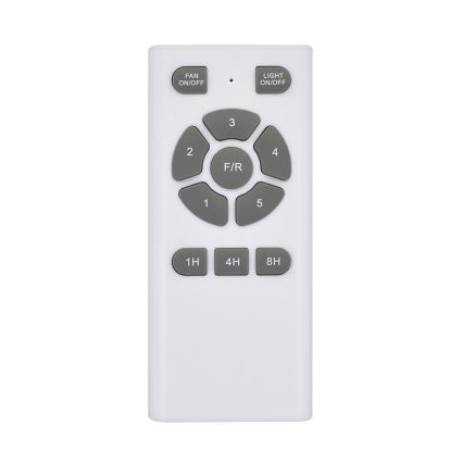 FARO 33346 - LED plafonski ventilator POLARIS LED/18W/230V, bela, prečnik 132 cm + daljinski upravljač