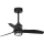 FARO 33424WT1N - LED prigušiva stropni ventilator JUST FAN sa LED/16W/230V, prečnik 81 cm, crna, Wi-Fi Tuya + daljinski upravljač