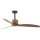 FARO 33435 - Plafonski ventilator WEAVER M, Ø 128 cm, braon/crna + daljinski upravljač