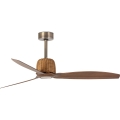 FARO 33436 - Plafonski ventilator WEAVER M prečnika 128 cm mesing/crna + daljinski upravljač