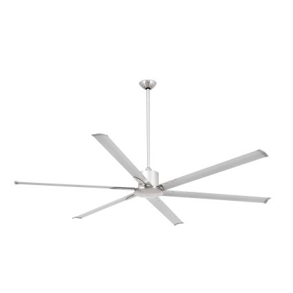 FARO 33465A - Plafonski ventilator ANDROS XL, mat hrom, prečnika 213 cm + daljinski upravljač