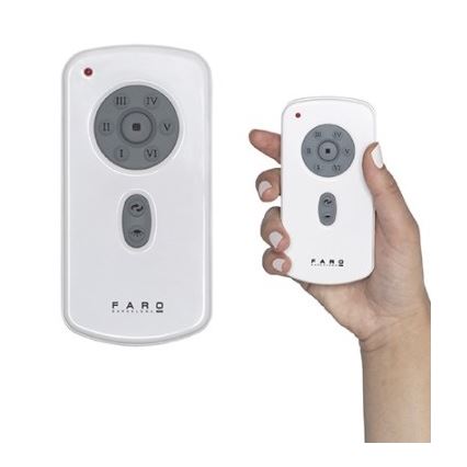 FARO 33465A - Plafonski ventilator ANDROS XL, mat hrom, prečnika 213 cm + daljinski upravljač