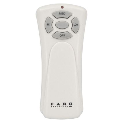 FARO 33516DC - Plafonski ventilator LANTAU crna/braon, prečnik 132 cm + daljinski upravljač