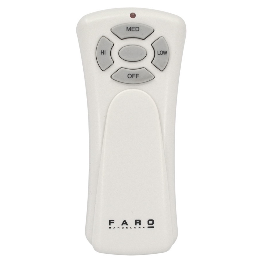 FARO 33516DC - Plafonski ventilator LANTAU crna/braon, prečnik 132 cm + daljinski upravljač