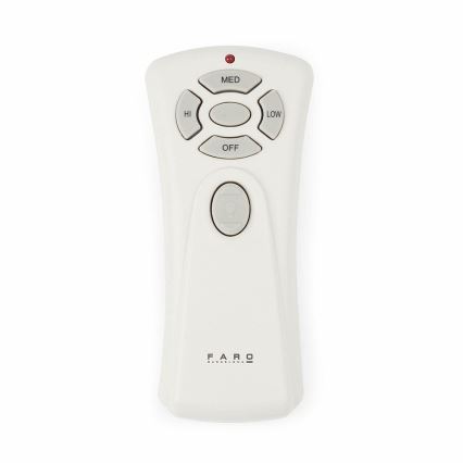 FARO 33518DC - LED plafonski ventilator LANTAU LED/15W/230V prečnik 132 cm mat hrom/drvo + daljinski upravljač