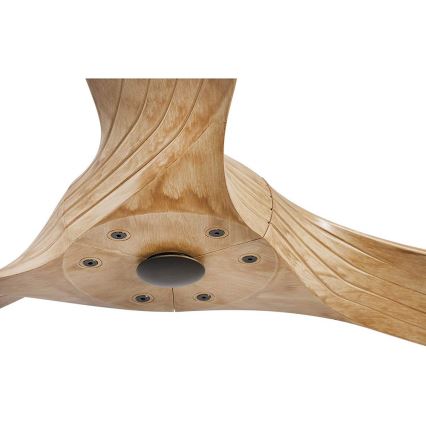 FARO 33519 - Plafonski ventilator MOREA, braon, prečnika 152 cm + daljinski upravljač