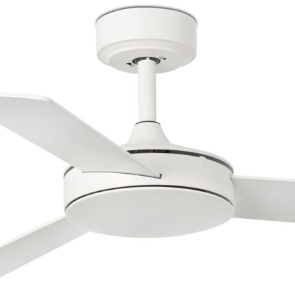 FARO 33603DCWT - Plafonski ventilator MINI MALLORCA, braon/bela, prečnik 106 cm, Wi‑Fi Tuya + daljinski upravljač