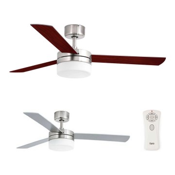 FARO 33608 - Plafonski ventilator PANAY 2xE14/8W/230V + daljinski upravljač